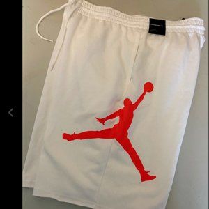 Nike Mens Air Jordan Jumpman Logo Fleece Shorts